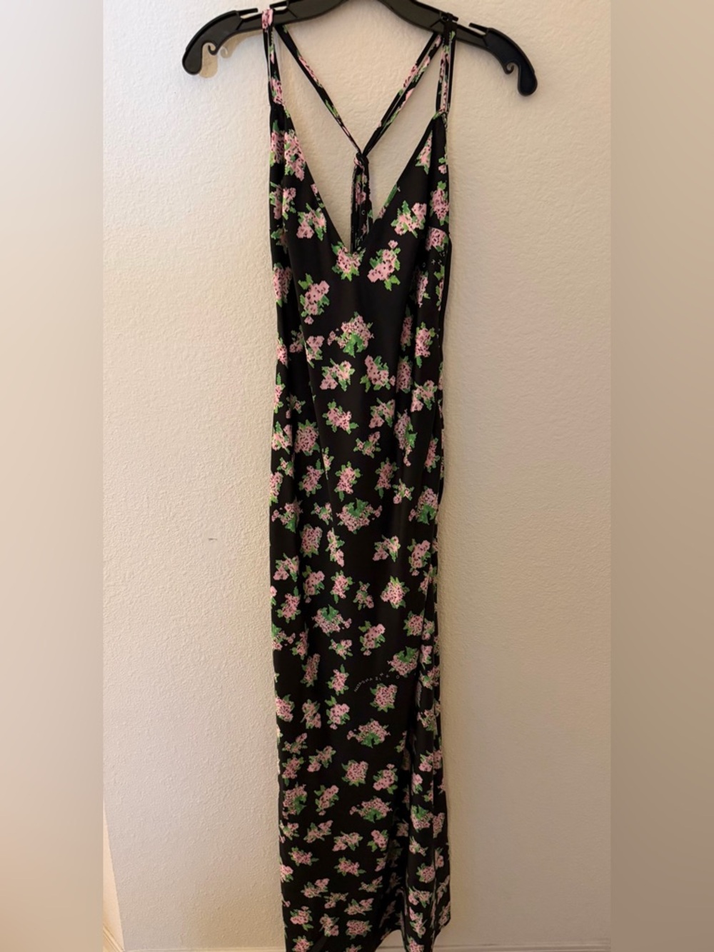 NATASHA ZINKO Pixel Flower Slip Dress NWT Size S